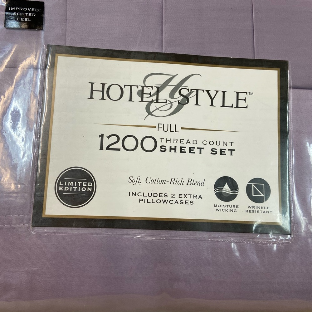 Hotel Style Full Size 1200 Thread Count Sheet Set